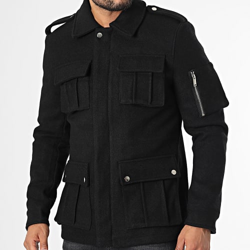 Veste Zippée Noir