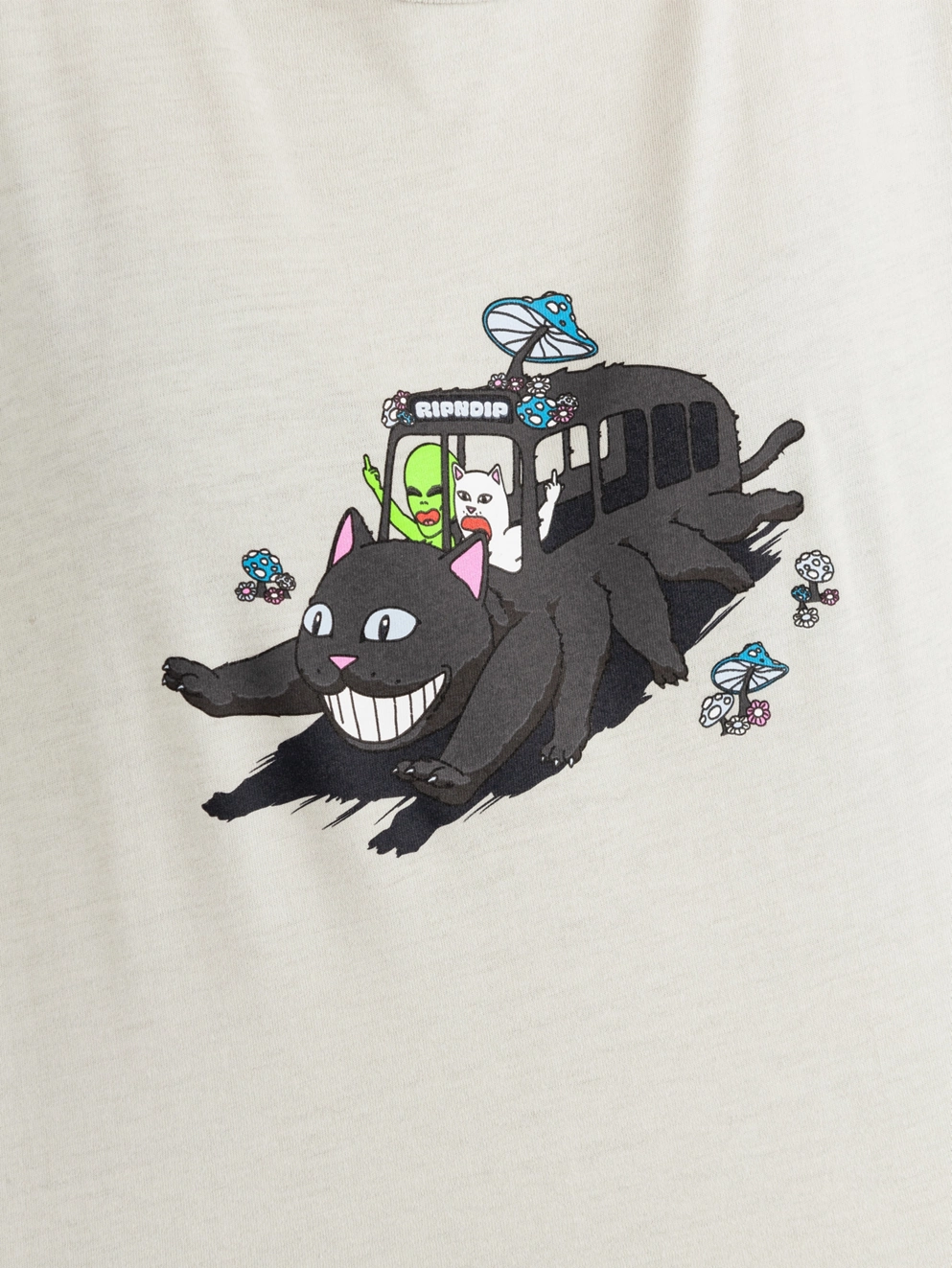 RIPNDIP Adventure Bus T-Shirt grey