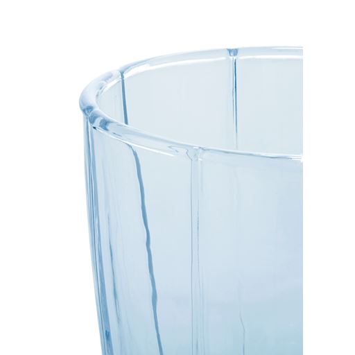 Holmegaard Lily 2-pak Vandglas, Blå Iris, 32 cl