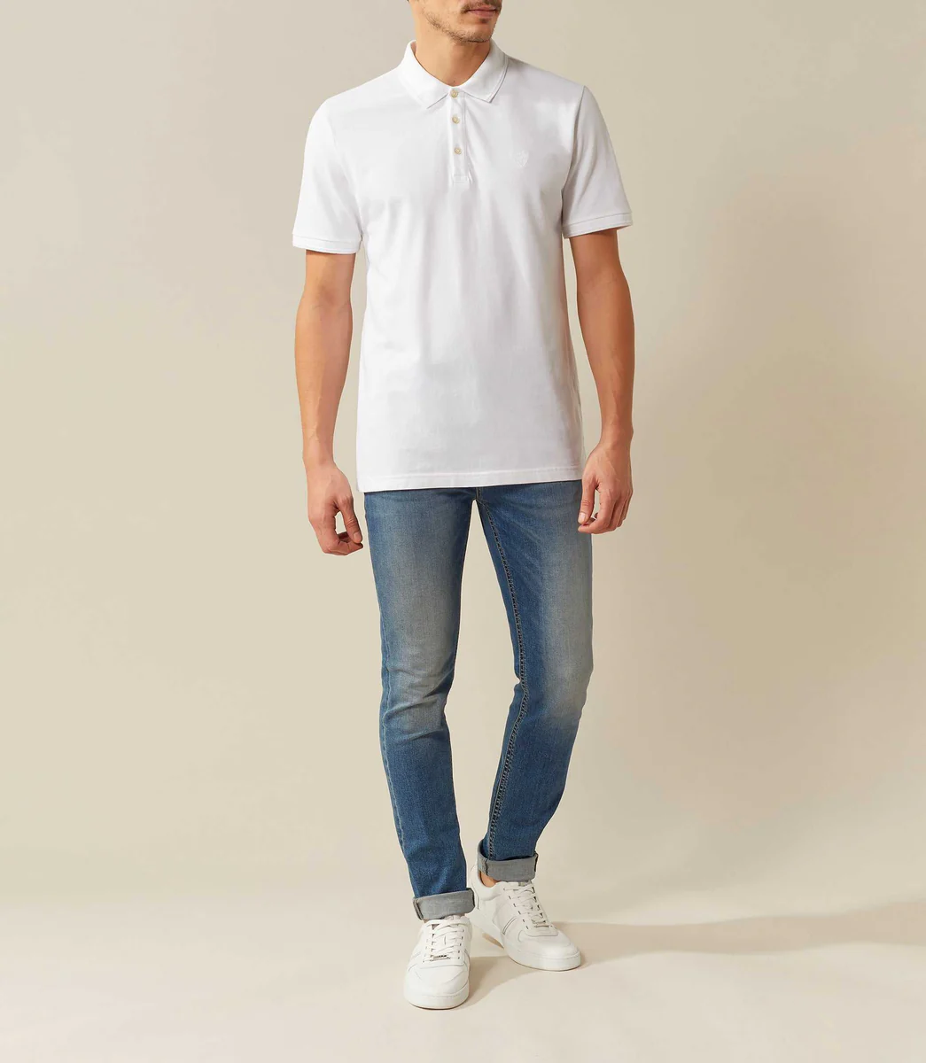 Polo blanc 