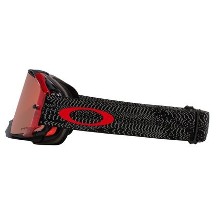 Masque cross Oakley AIRBRAKE MX Black Flux écran Prism MX Black 2024 - Noir / Rouge