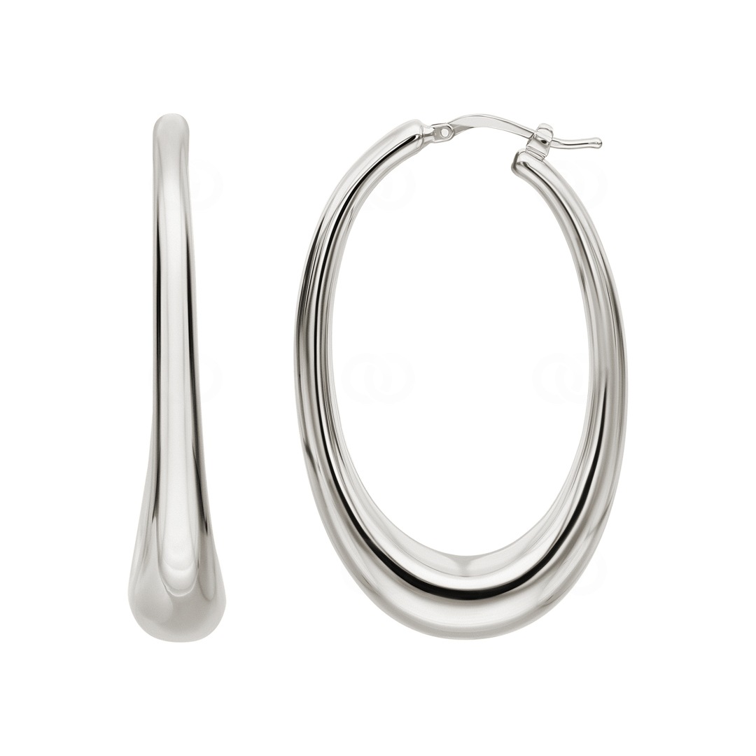 Kreolen 925 Silber galvanisiert