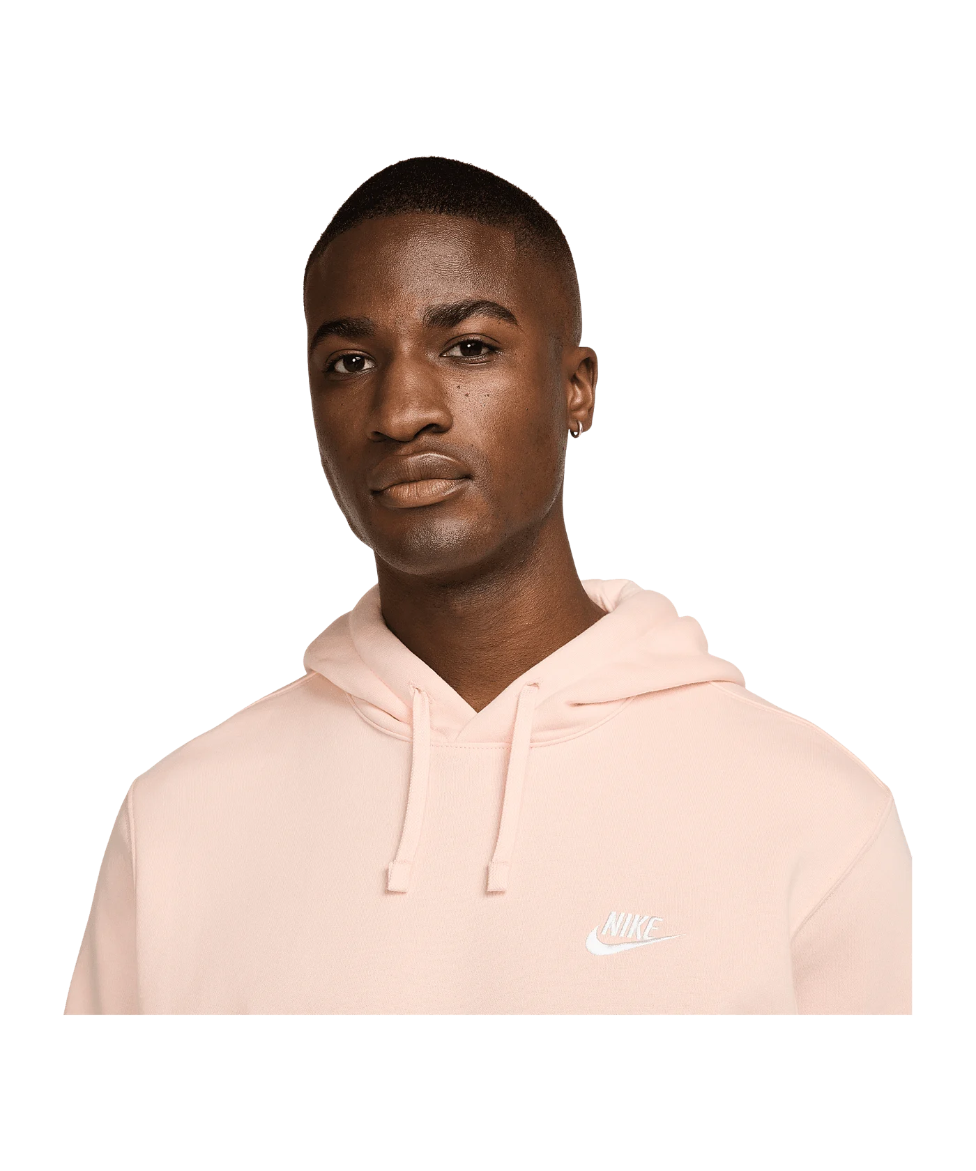 Nike Club Fleece Hoody Orange F664