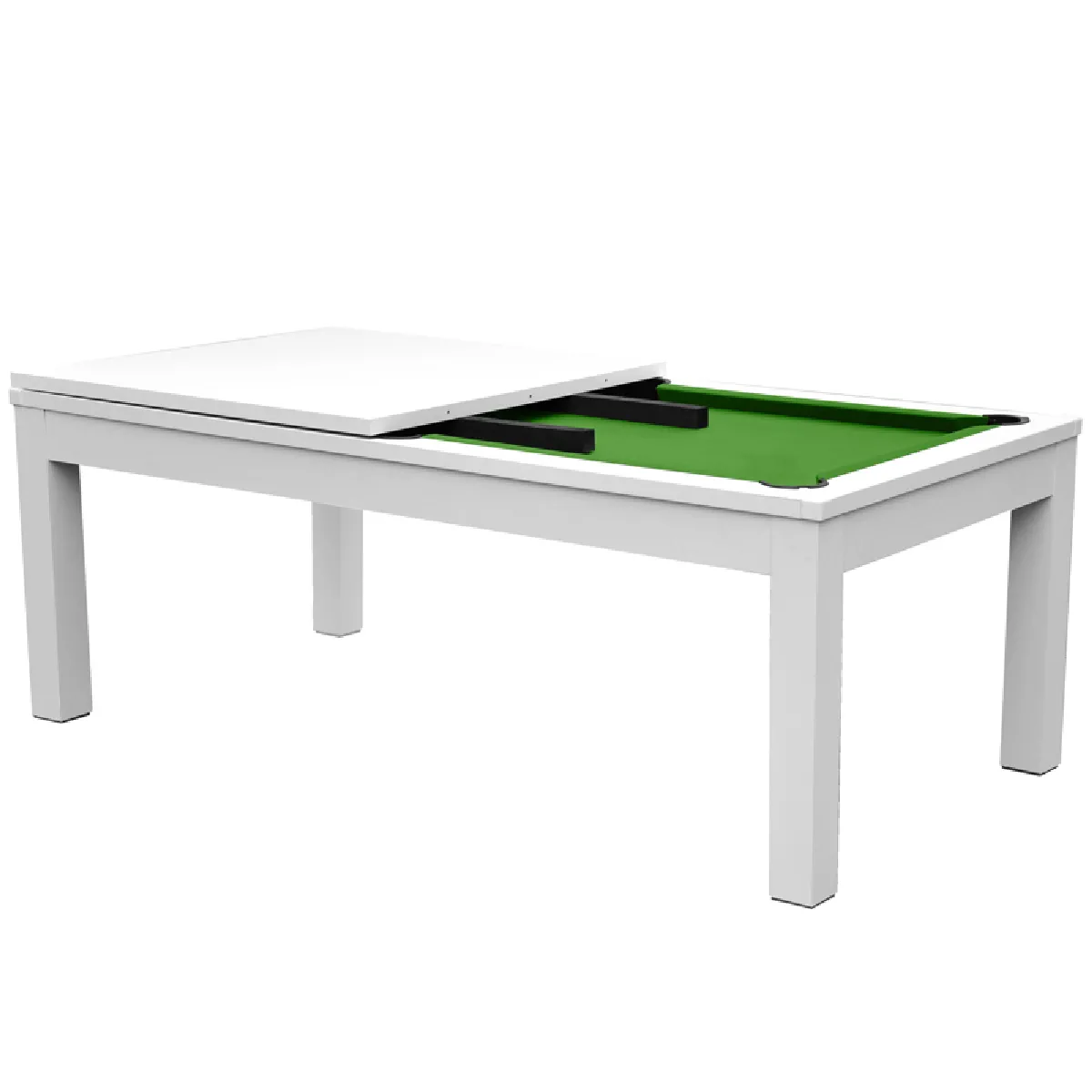 Rendez Vous Deco Table de Billard Eddie - Blanc
