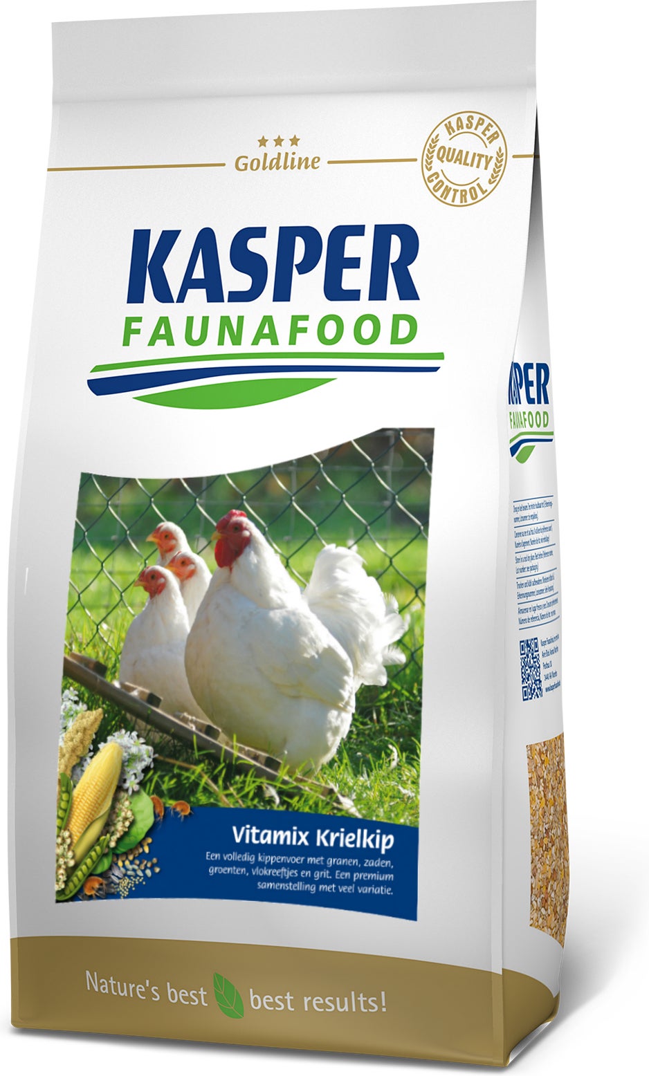 Kasper Faunafood kippenvoer Vitamix Krielkip 3 kg