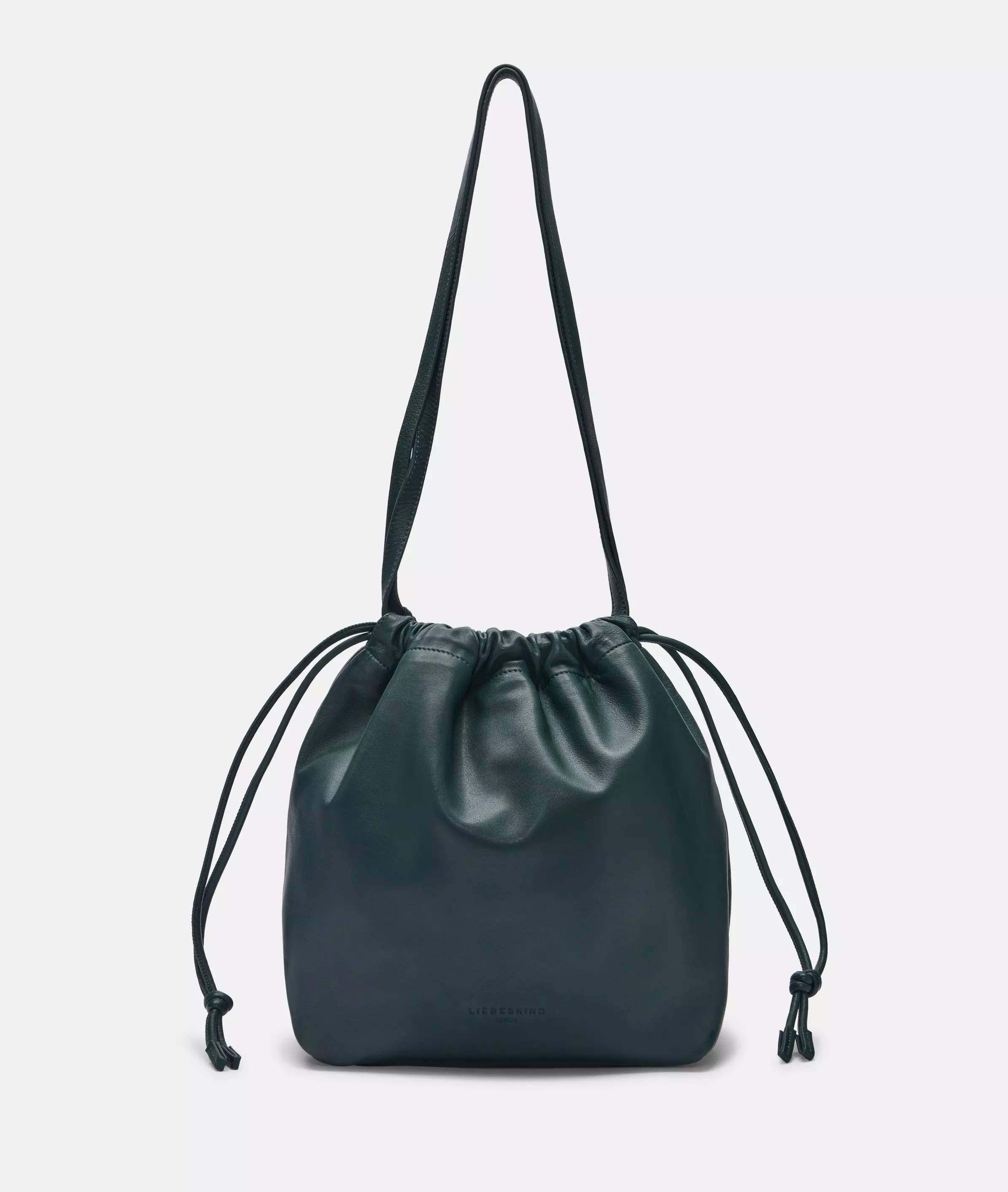 Lya Hobo M Spacious sheepskin pouch bag