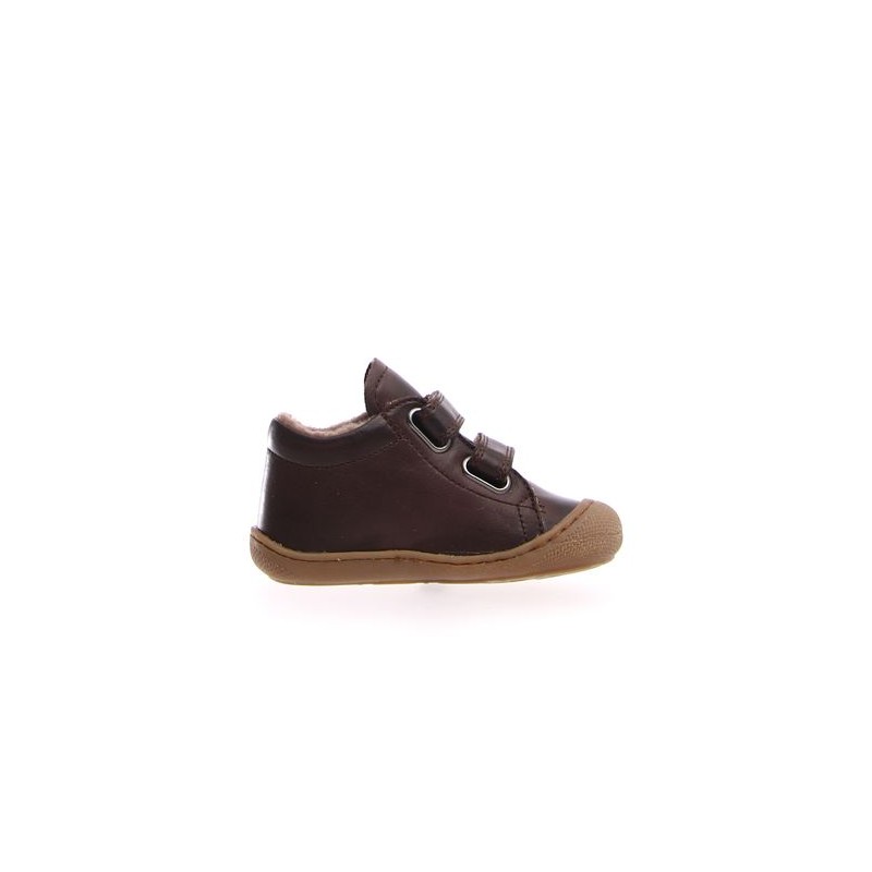 Naturino Naturino Cocoon Velcros Fourré Chocolat