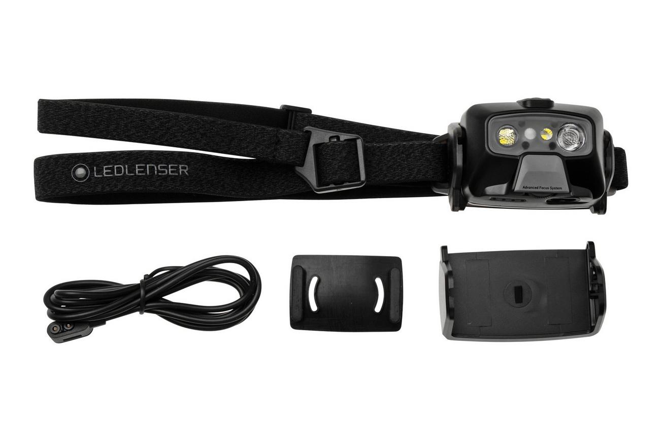 Ledlenser HF6R Core oplaadbare hoofdlamp, zwart, 800 lumen