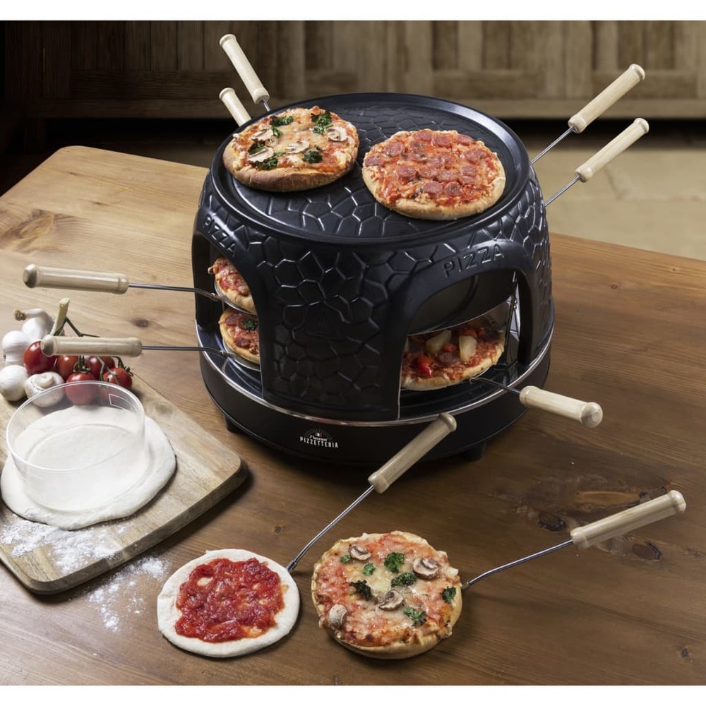 Four à pizza pour 8 personnes apd800z 1150 w noir