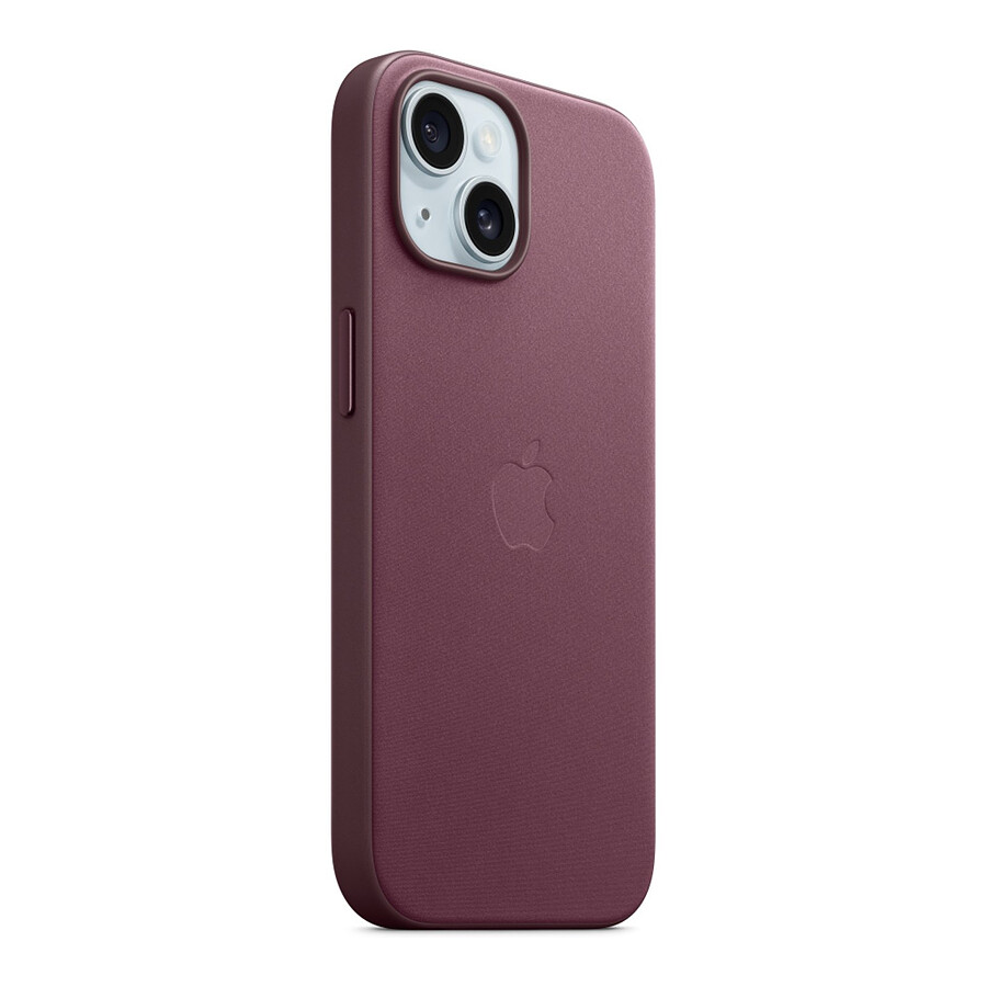 Apple Coque en tissage fin avec MagSafe pour iPhone 15 - Mûre