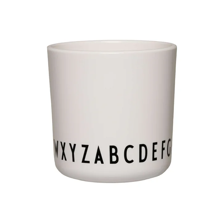Design Letters - Kids Basic Eco Becher, weiss