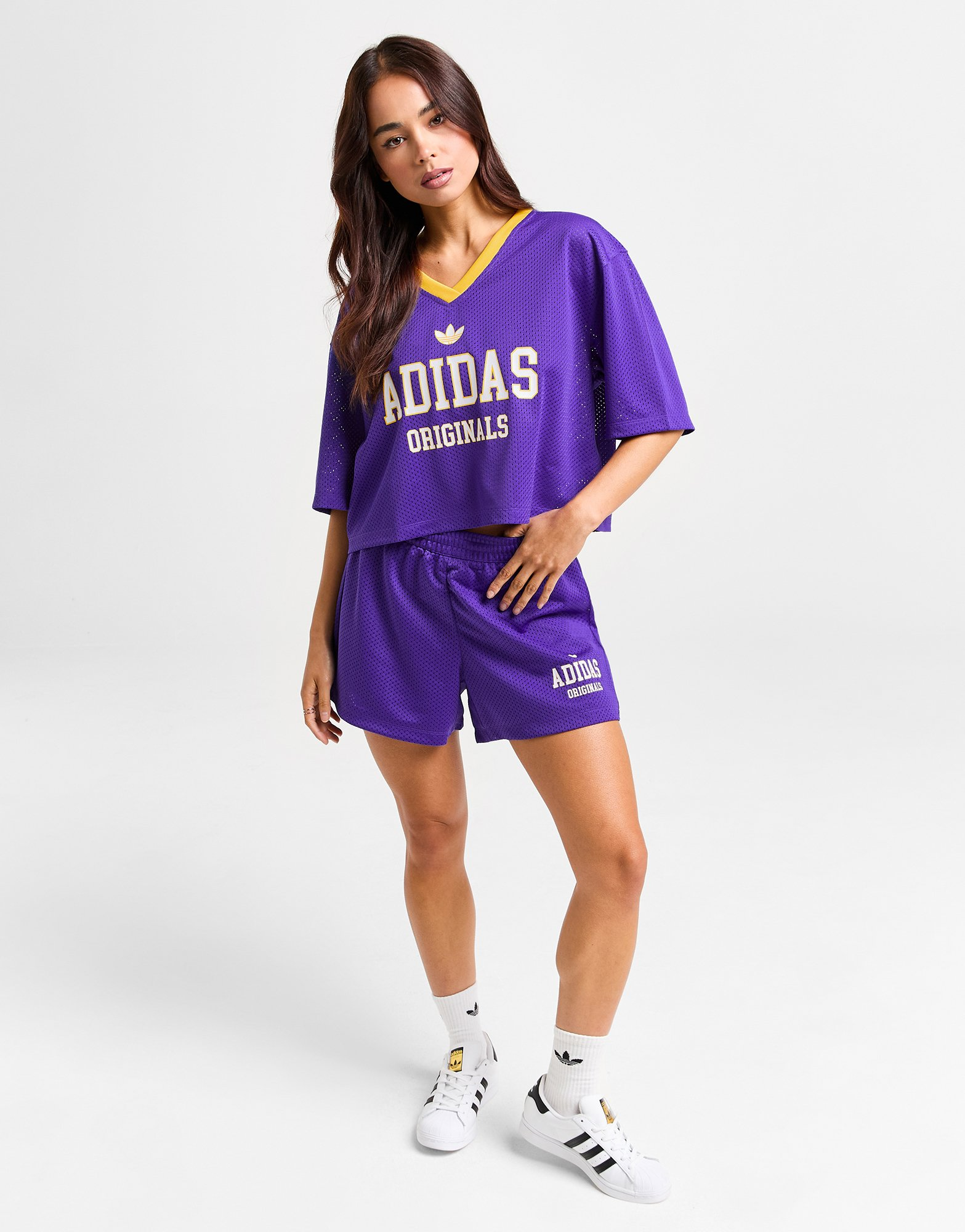 adidas Originals T-shirt Varsity Mesh Femme