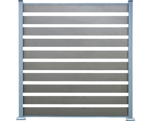 Konsta WPC afstandhouders voor blinde look, 6 stuks, aluminium