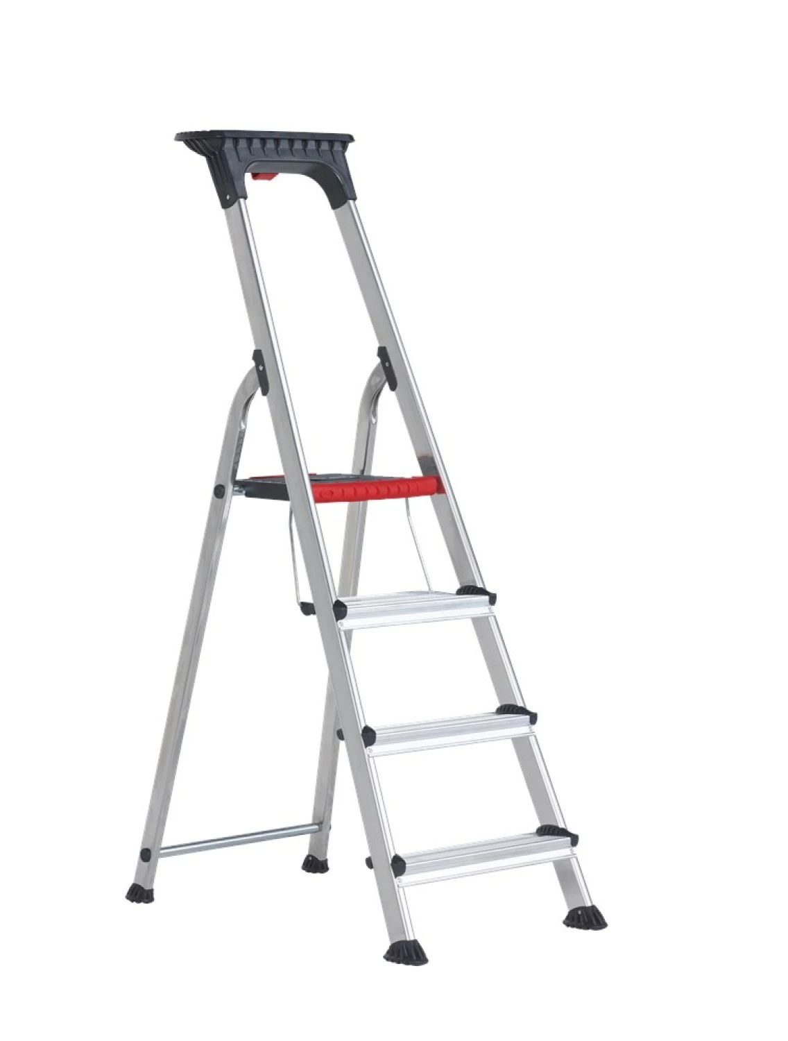Altrex Double Decker Huishoudtrap - Aluminium - 4 treden - max. werkhoogte 2.80 m.