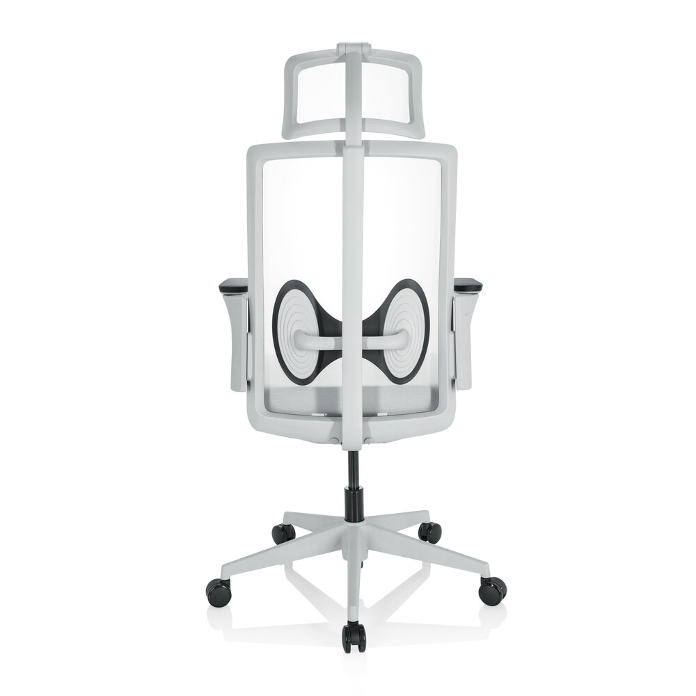 Profi Bürostuhl ARCEO W Stoff/Netzstoff mit Armlehnen (höhenverstellbar) hjh OFFICE
