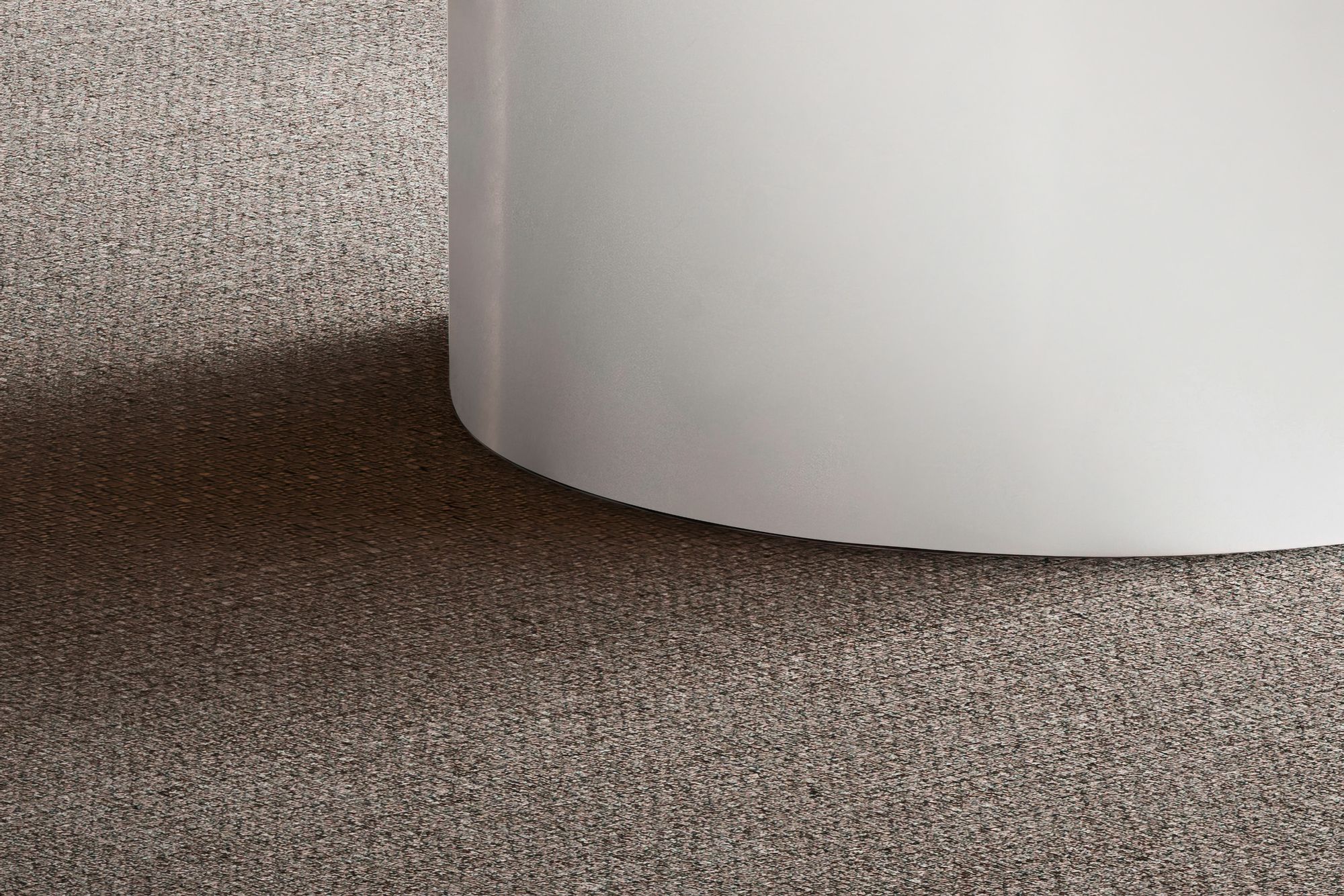 Couchtisch FineBuy Sofatisch MONOBLOC Weiß Hochglanz 60 cm Wohnzimmertisch Rund