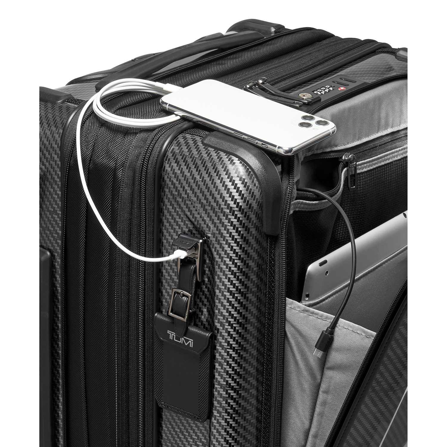 Tumi Tegra Lite Travel Wheeled Carry-On Front Pocket black/graphite