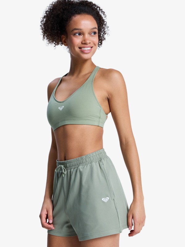 Heart Into It Brassière de sport Vert Femme