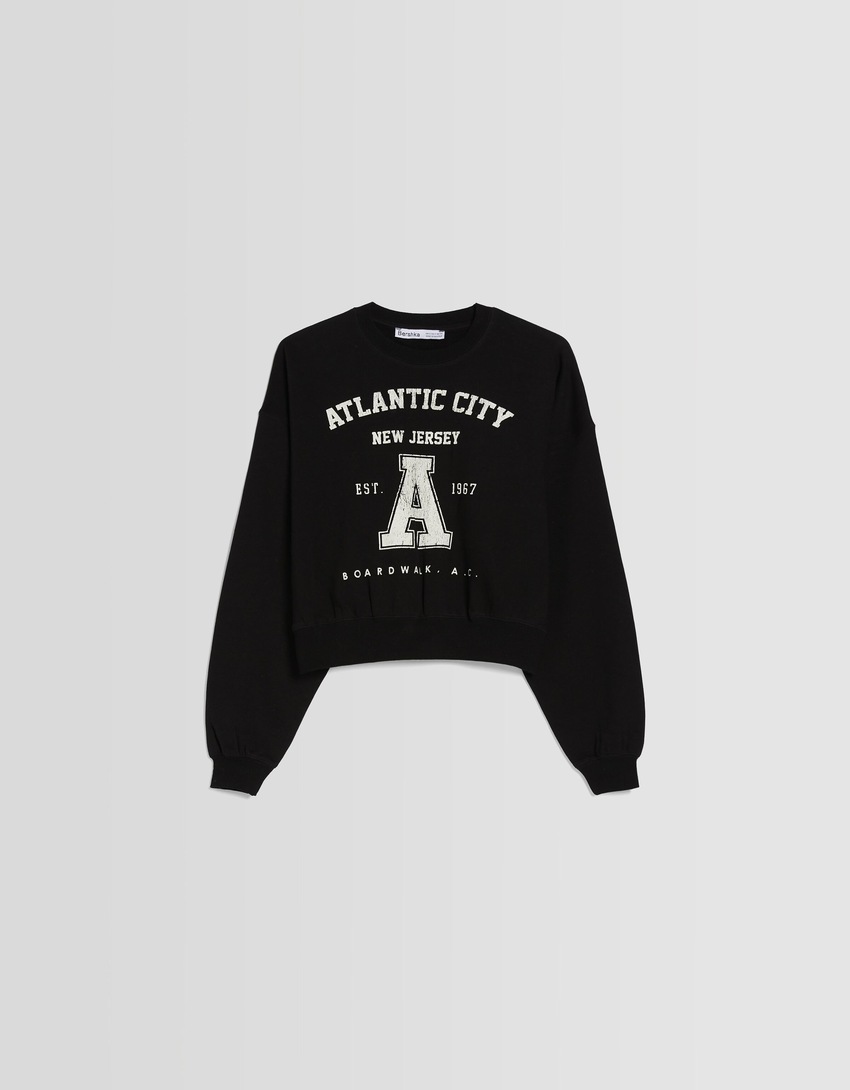 Moletom com estampa de Atlantic City