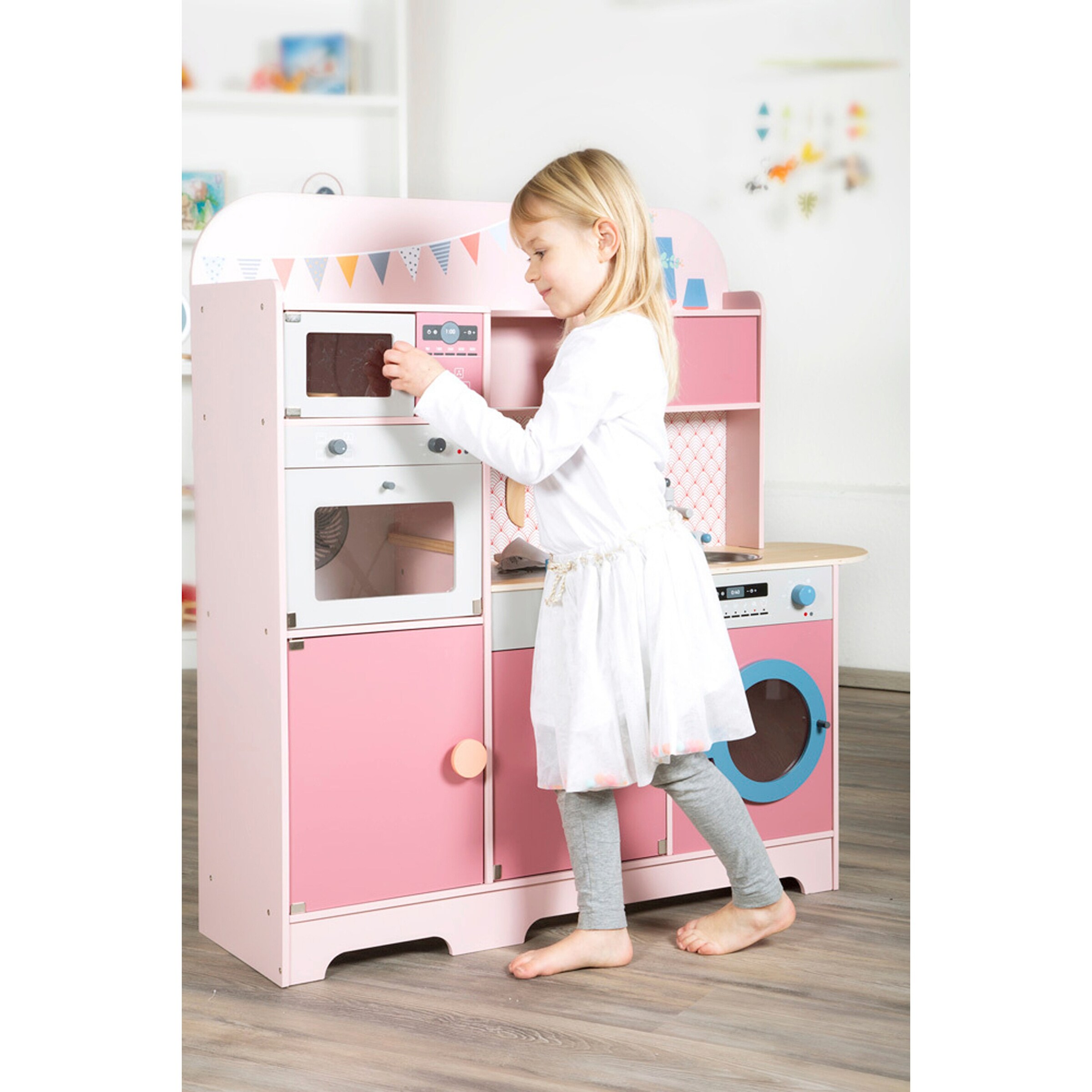 small foot Kinderküche Rosa Gourmet