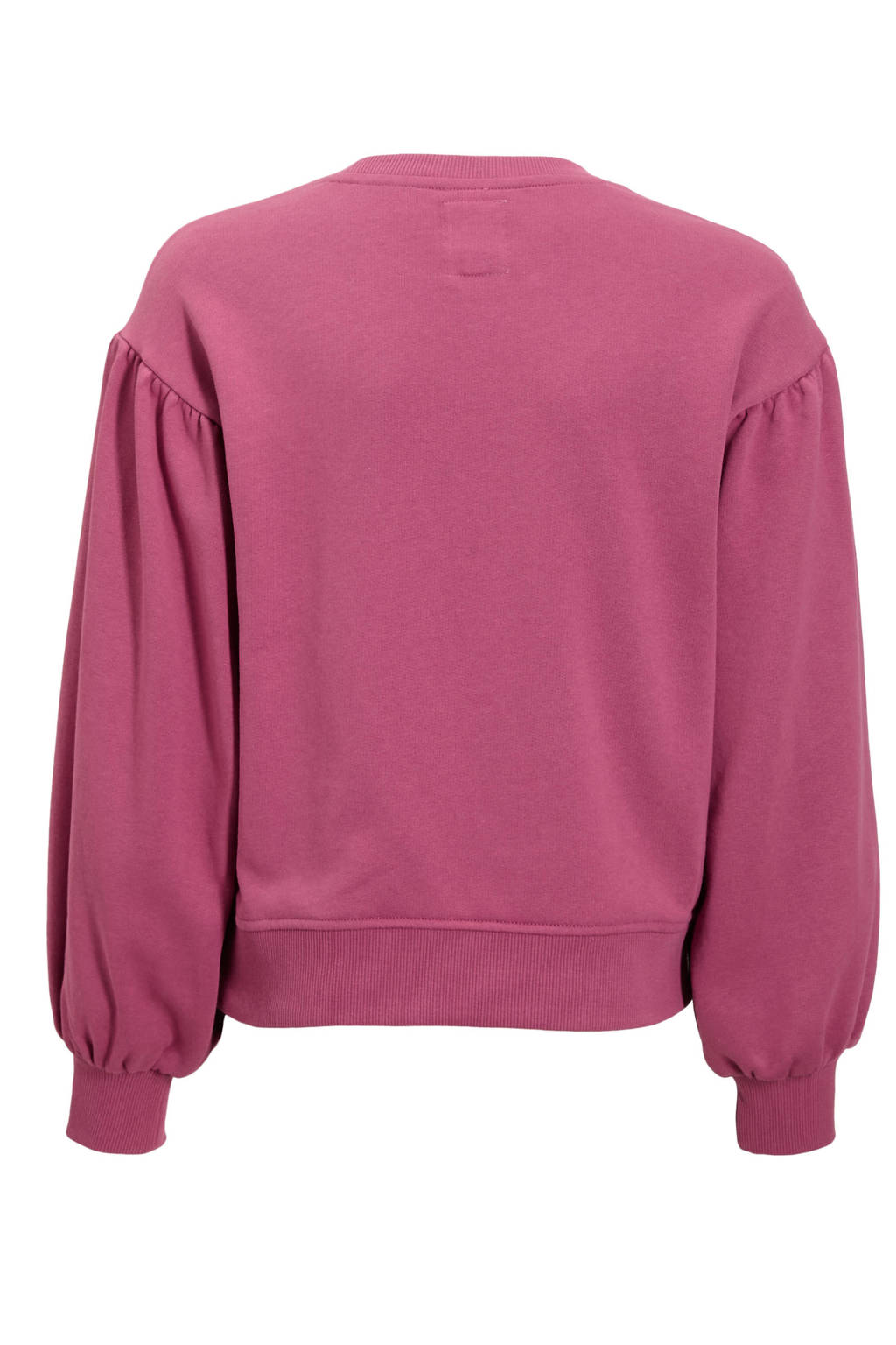 Me & My Monkey sweater Rev met printopdruk red violet