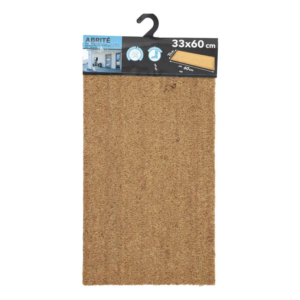Luance Deurmat - kokosmat - 60 x 33 cm - schoonloopmat