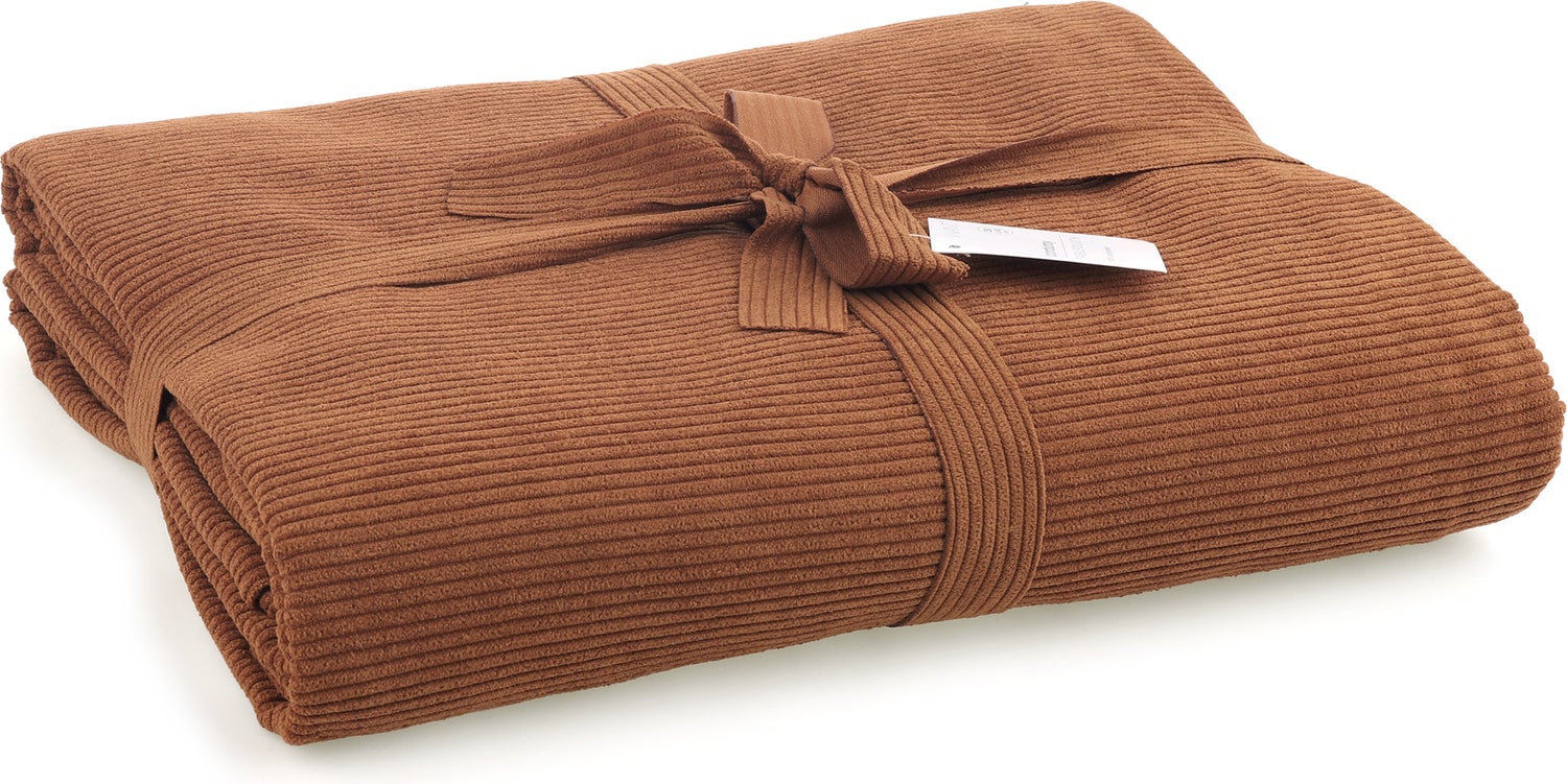 Vivant tafelkleed Corduroy oranje 250 x 140 cm