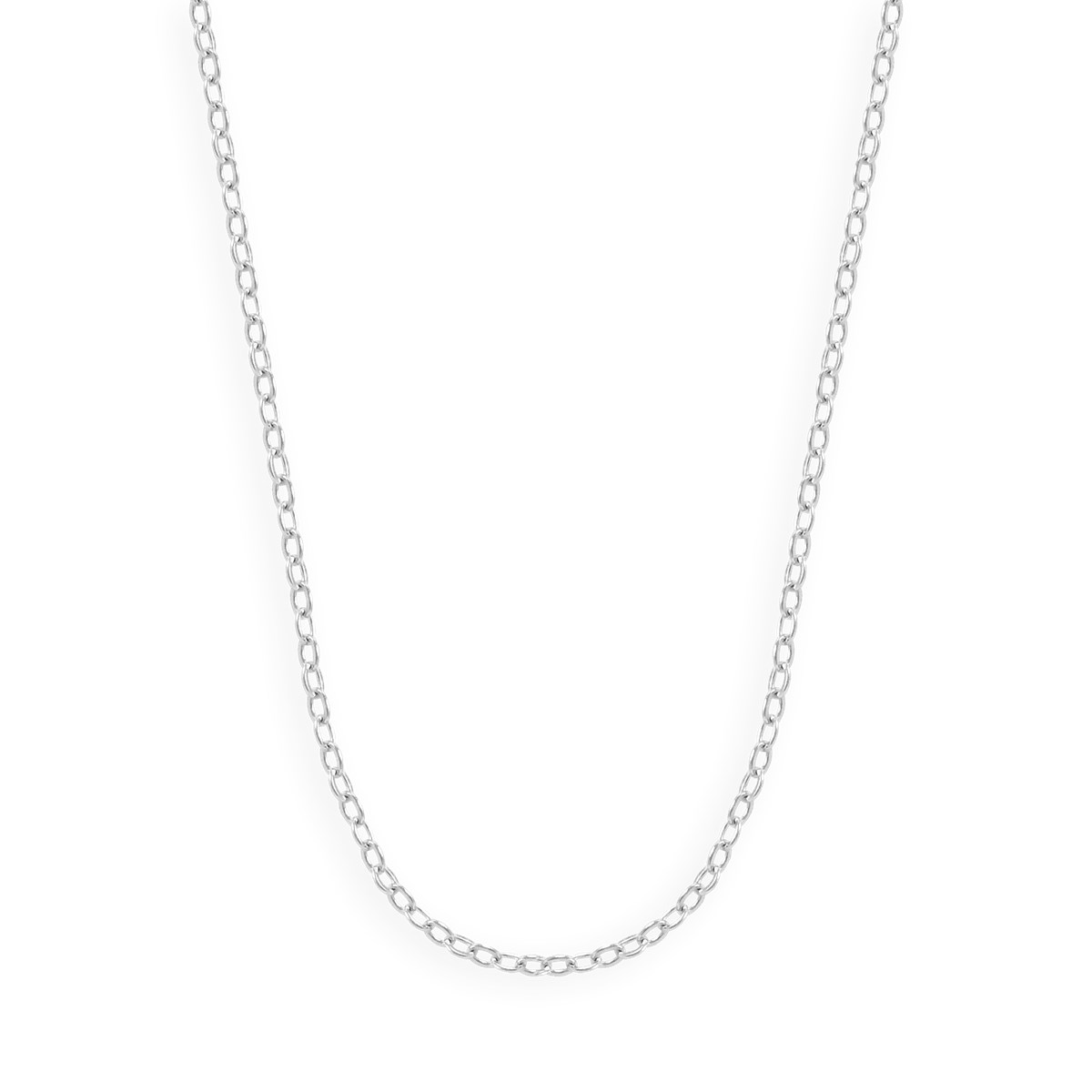 Chaine en argent 925 rhodié