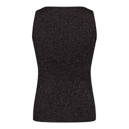 Neo Noir Talia Glitter Knit Top, Sort, 34