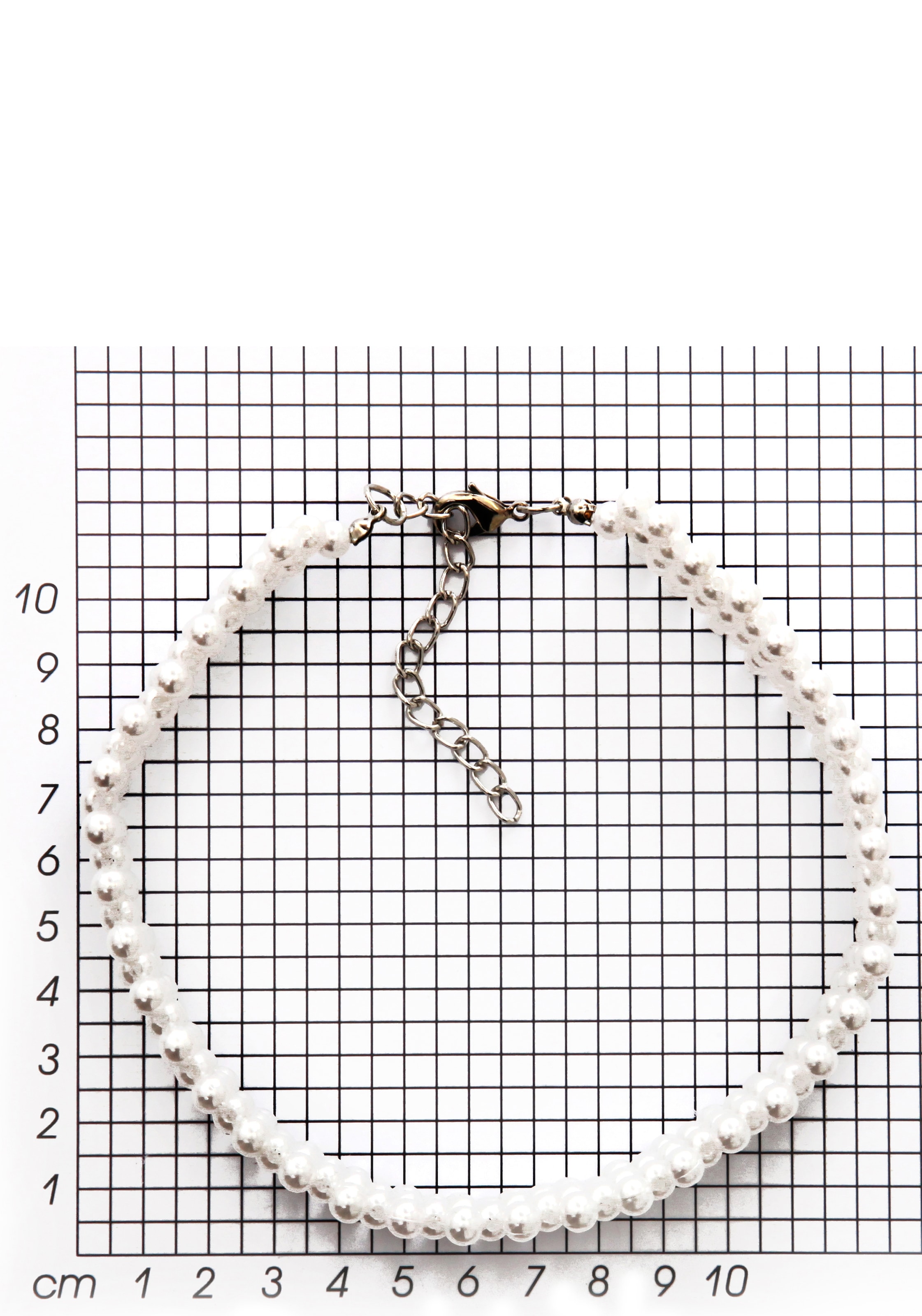 Firetti Perlenkette »Choker im eleganten Look, breites Design« mit Acrylperle