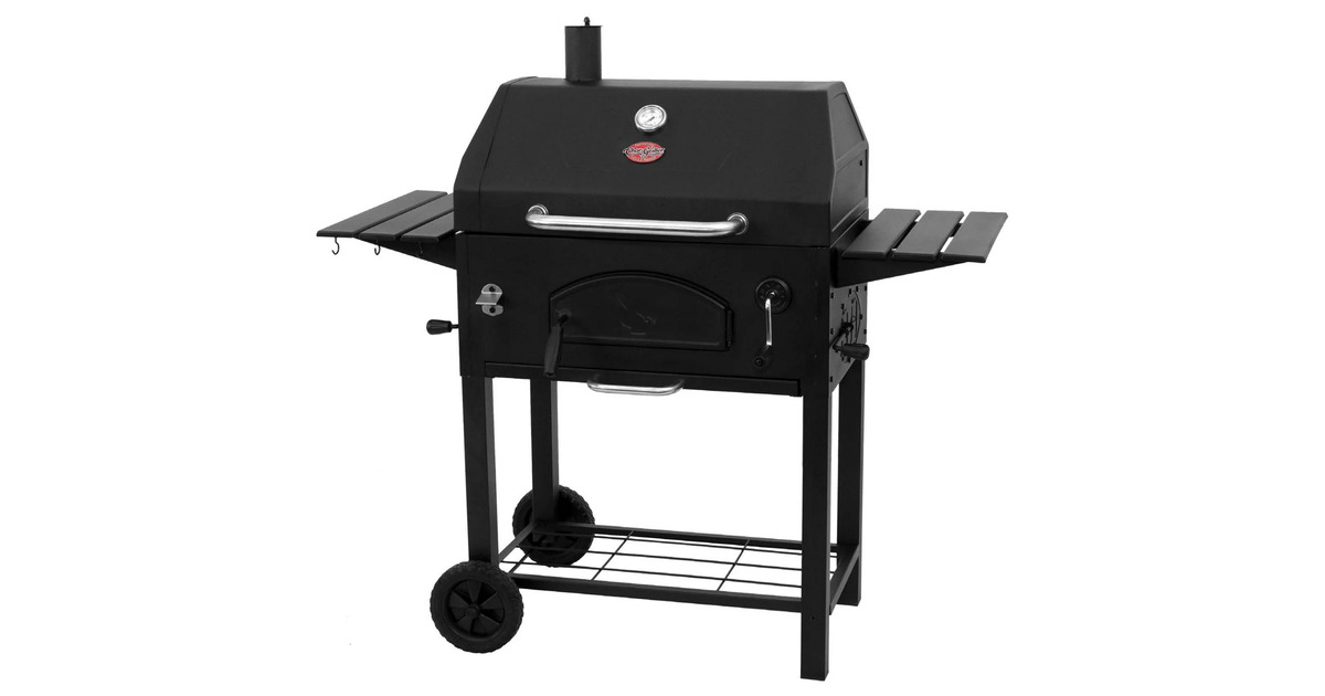 Char-GrillerTraditionele Houtskoolgrill barbecue  (Zwart)