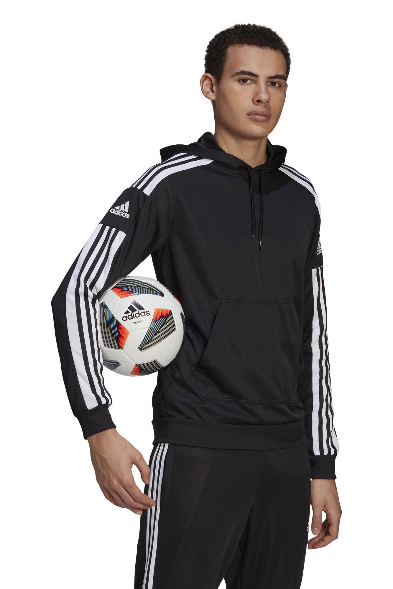 adidas Senior  Squadra 21 voetbalvest zwart/wit