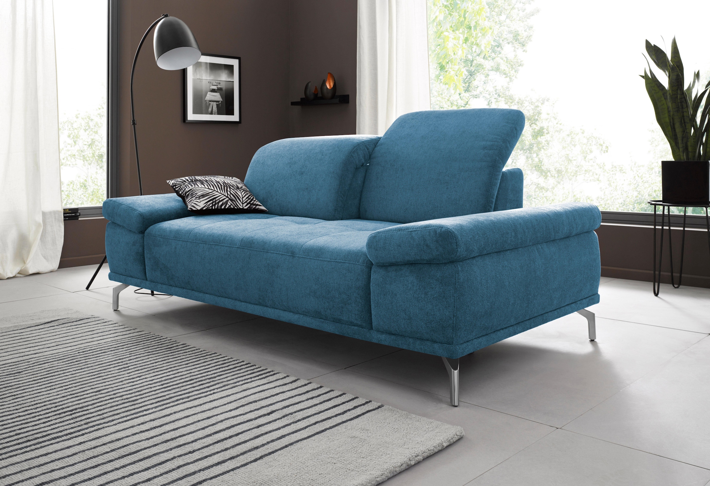 PLACES OF STYLE 2-Sitzer »Caluna« mit Sitztiefen- und Kopfteilverstellung