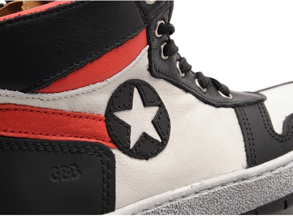 Gbb boots bottine enfant lander blanc