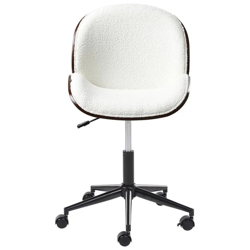 MENESHA - Bureaustoel - Lichtgrijs - Polyester