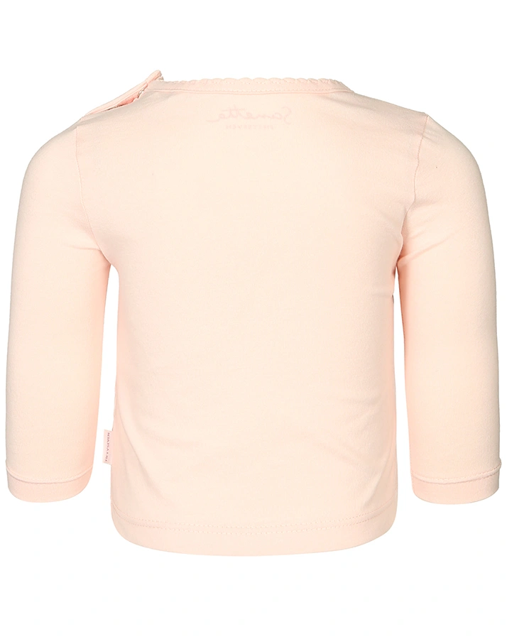 Langarmshirt FAMILY STORK in seashell rose