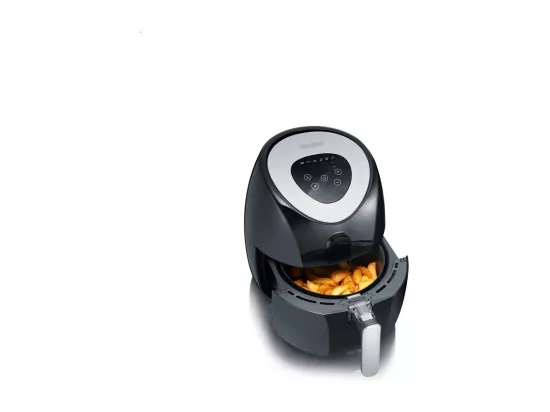 FRITEUSE AIR FRYER SANS HUILE 1500W 3,2L 6PROG NOIR SEVERIN - 2430