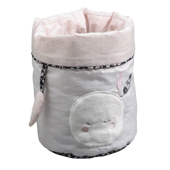 Miss Fleur de Lune lot de 3 panières gigognes   Rose        de               Sauthon Baby's Sweet Home