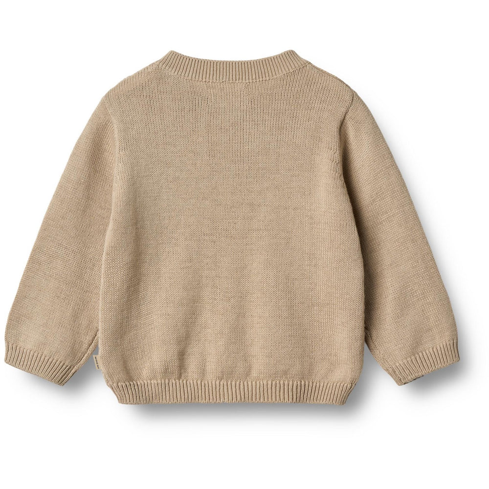 Køb Wheat Soft Sand Strik Cardigan Bjørn