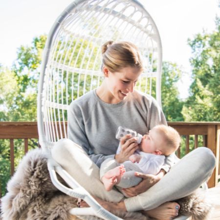 Lifefactory Baby Glas-Trinkflasche