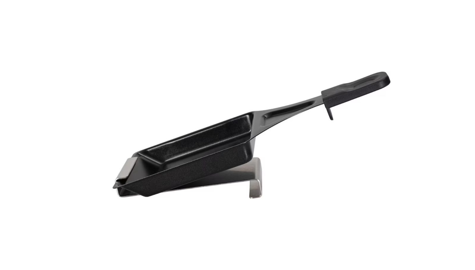 (4er Set) Edelstahl Raclette Pfännchen Halter Untersetzer (305180) - Silber