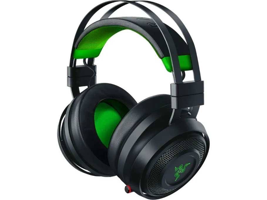 [OUTLET] - Razer Nari Ultimate - Headset - fuld størrelse - 2,4 GHz - trådløs - for Xbox One, Xbox One S, Xbox One X