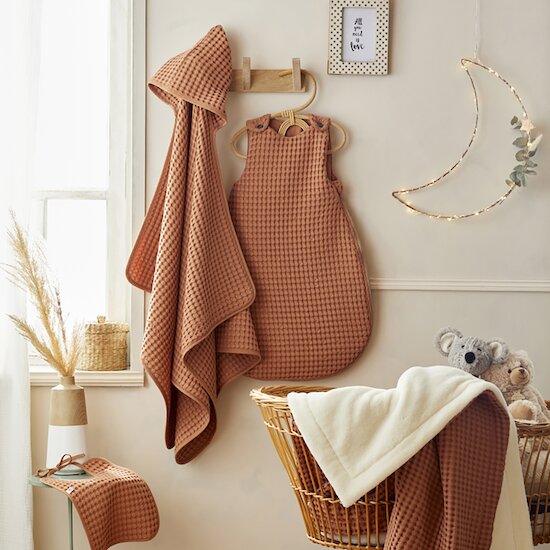 Trousse Coton Gaufre   Cassonade        de               BB&Co