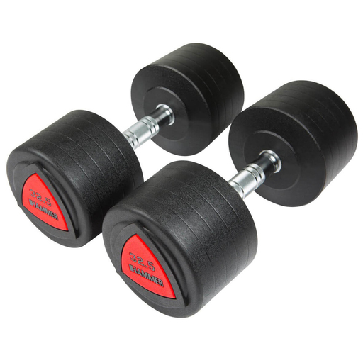 Halteres compactos Finnlo, 2 unidades de 32,5 kg