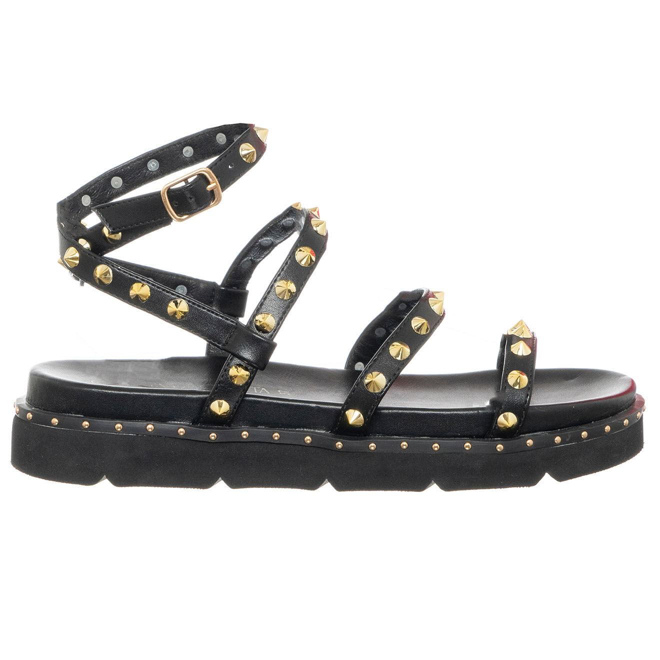 Loretta by Loretta Sandales Ambra noires - Plateforme 2.5 cm