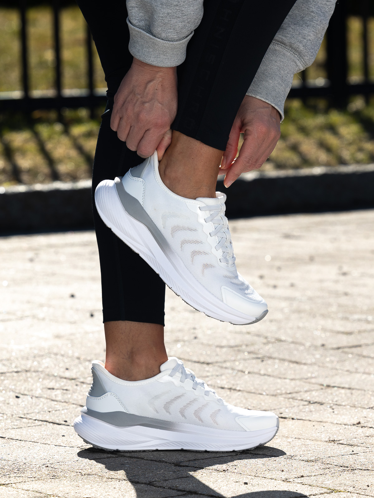 Jean Paul - Dijon W Slipstep Bright White - Trapes Sko