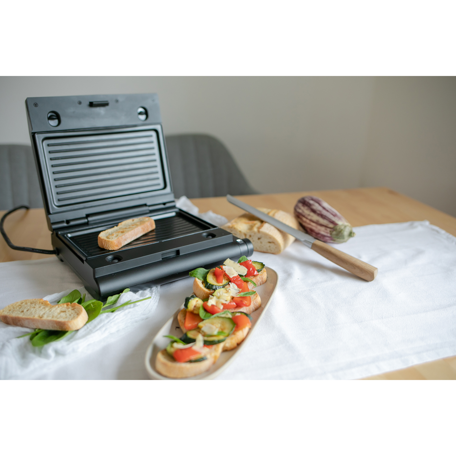 STEBAPremium Multi-Snack Maker 3 in 1 SG 55 - schwarz - 1100 Watt