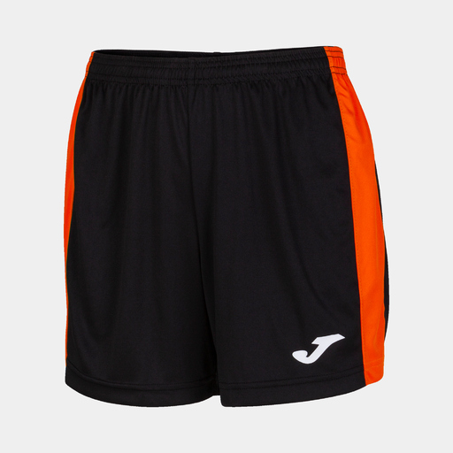 Shorts Maxi Joma Preto Laranja