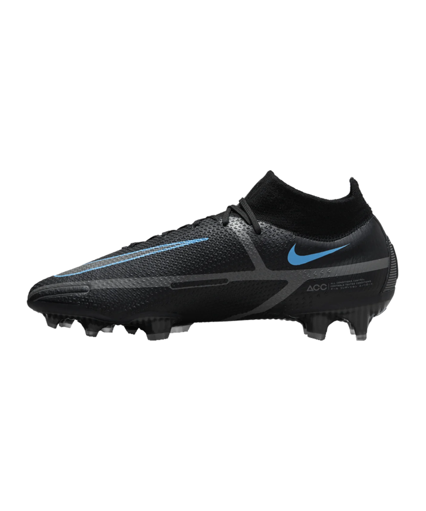 Nike Phantom GT2 Renew Elite DF FG Schwarz Grau F004