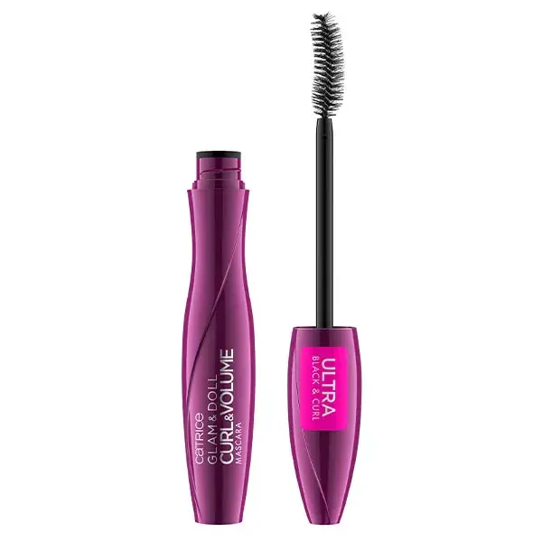 Máscara para cílios Catrice Glam & Doll Eyes Curl and Volume nº 010 preta 10ml